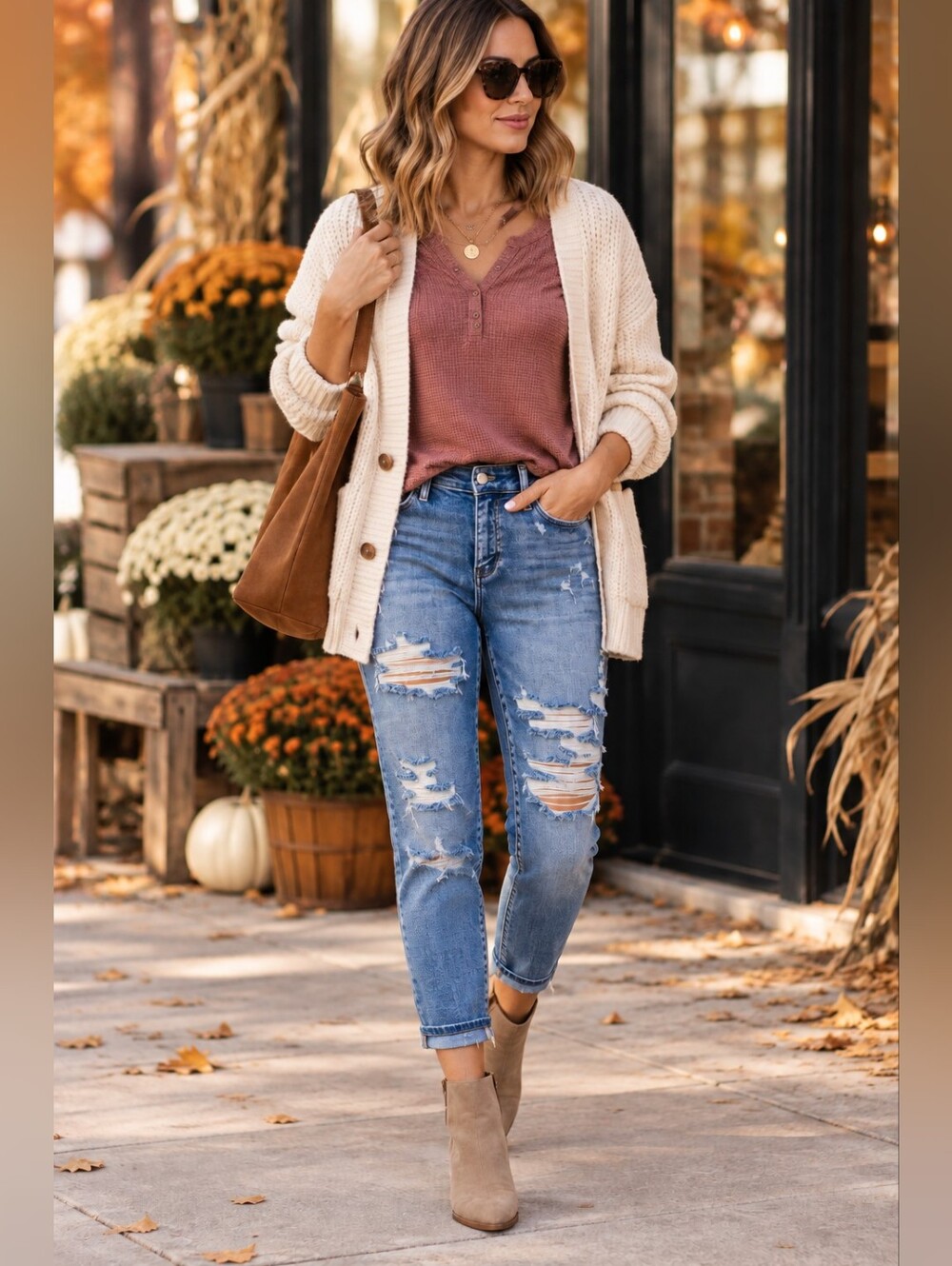 Judy Blue Women's Distressed Boyfriend Jeans Stretch Ankle Grunge Bikercore 3/26